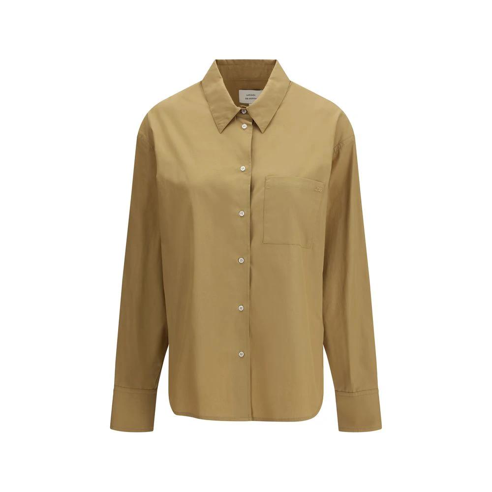 Loulou De Saison Sample Sale Loulou De Saison Beige Cotton Shirt - | Designer outlet