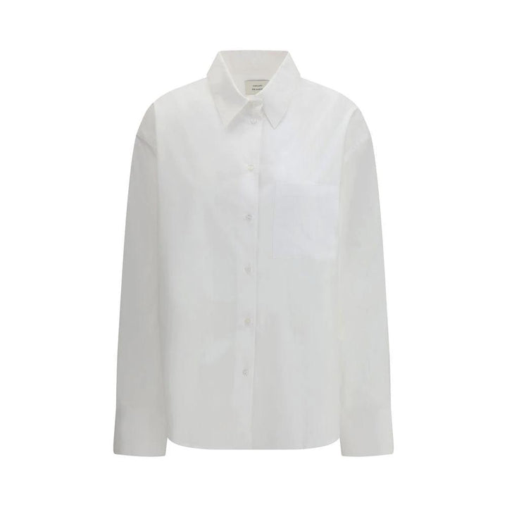 Loulou De Saison Sample Sale Loulou De Saison White Cotton Dress Shirt - | Designer outlet