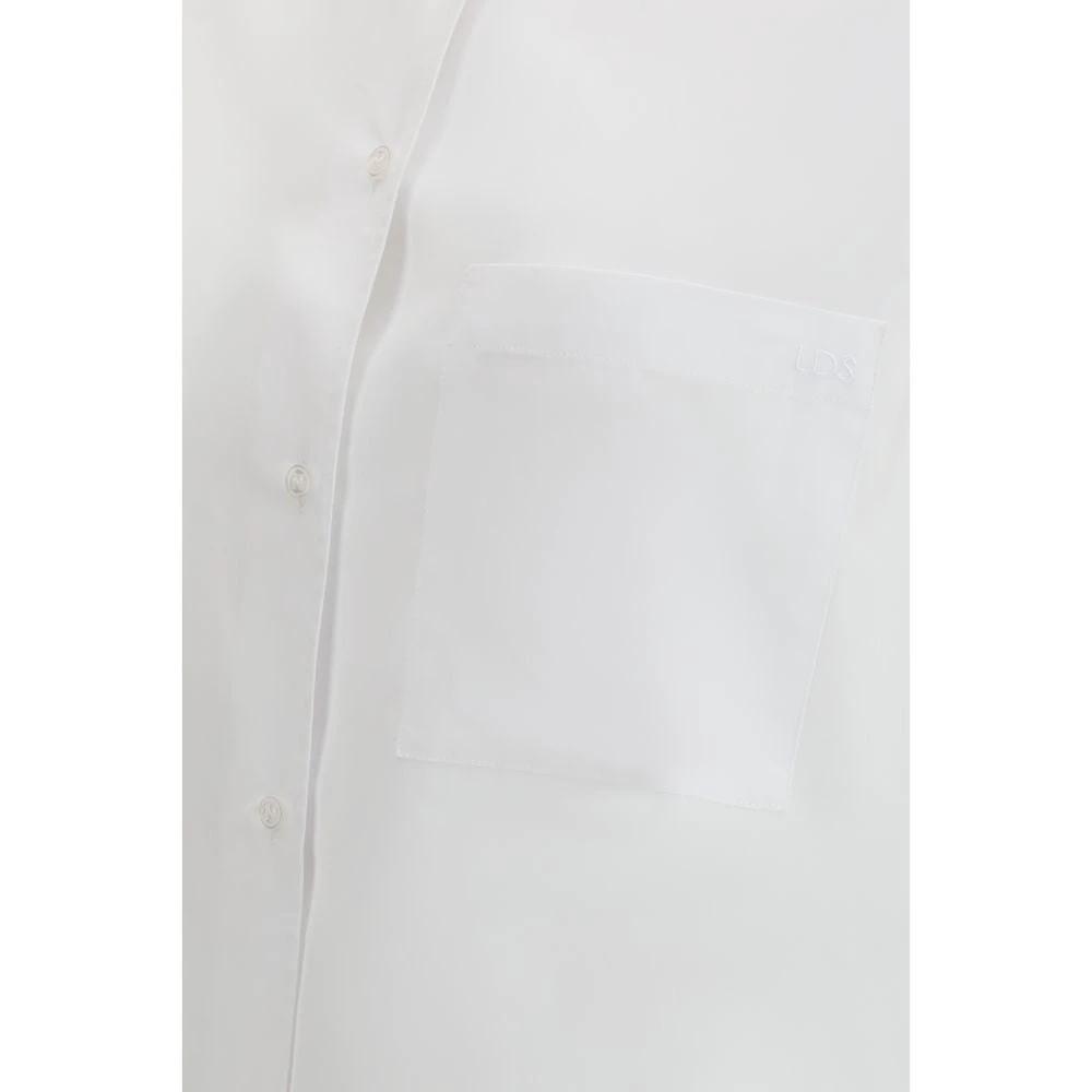 Loulou De Saison Sample Sale Loulou De Saison White Cotton Dress Shirt - | Designer outlet