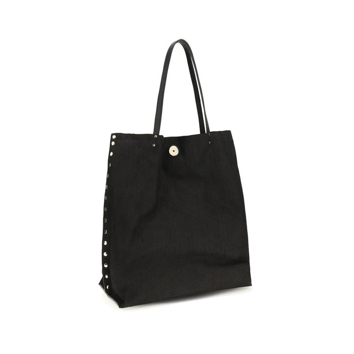 Zanellato Sample Sale Zanellato Black Calf Leather Bos Taurus Shoulder Bag - | Designer outlet