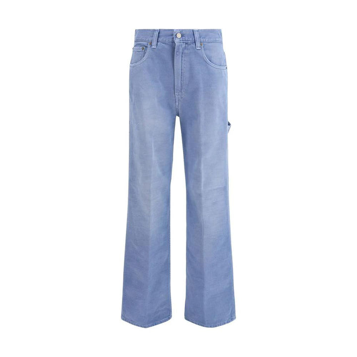 Haikure Sample Sale Haikure Blue Cotton Relaxed Fit Jeans - | Designer outlet