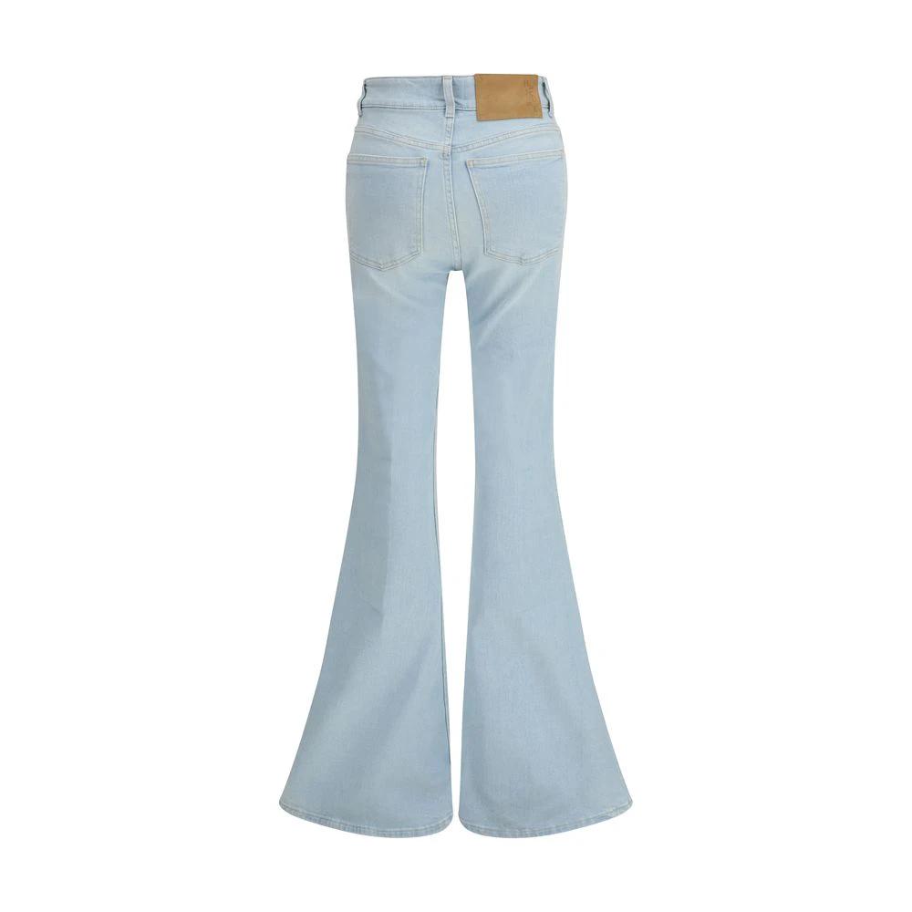 Haikure Sample Sale Haikure Blue Cotton Flared Jeans - | Designer outlet