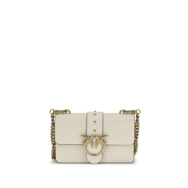 PINKO Sample Sale PINKO Beige Calf Leather Bos Taurus Shoulder Bag - | Designer outlet