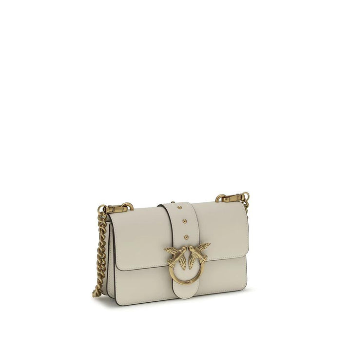 PINKO Sample Sale PINKO Beige Calf Leather Bos Taurus Shoulder Bag - | Designer outlet