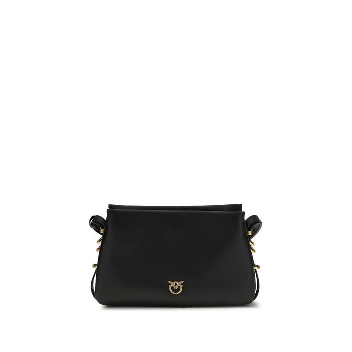 PINKO Sample Sale PINKO Black Calf Leather Bos Taurus Shoulder Bag - | Designer outlet