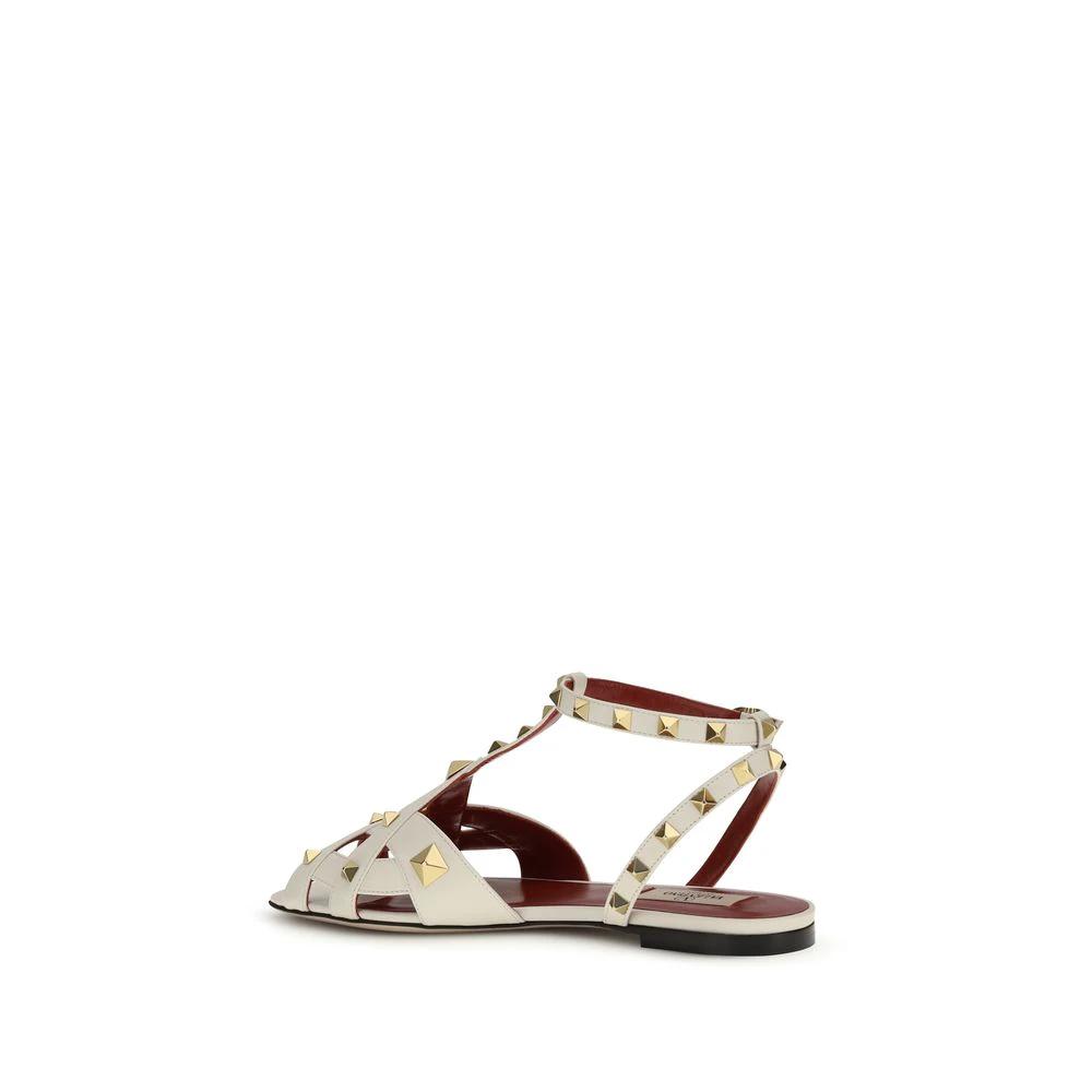 Valentino Garavani Sample Sale Valentino Garavani Beige Goatskin Sandals - | Designer outlet