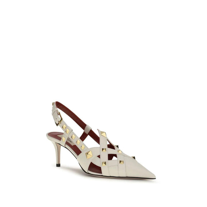Valentino Garavani Sample Sale Valentino Garavani Beige Goatskin High Heel Pumps - | Designer outlet