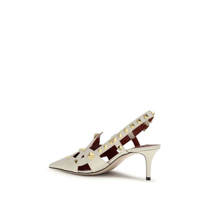 Valentino Garavani Sample Sale Valentino Garavani Beige Goatskin High Heel Pumps - | Designer outlet