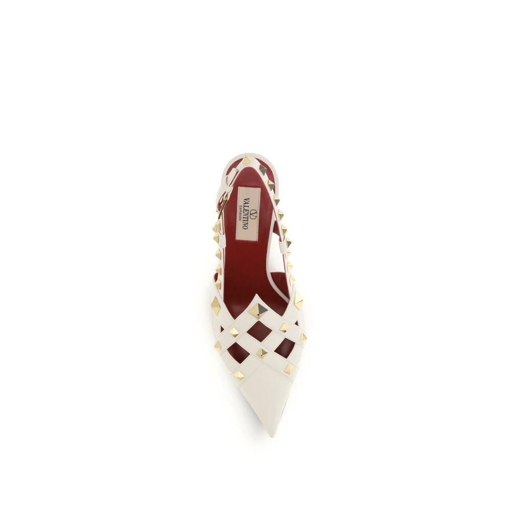 Valentino Garavani Sample Sale Valentino Garavani Beige Goatskin High Heel Pumps - | Designer outlet