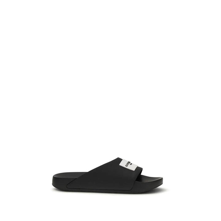 Givenchy Sample Sale Givenchy Black Rubber Sandals - | Designer outlet