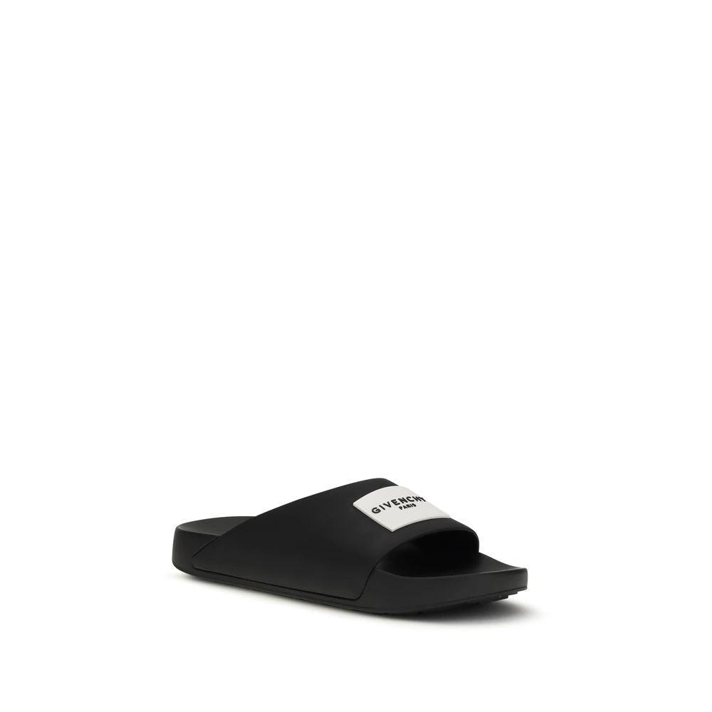 Givenchy Sample Sale Givenchy Black Rubber Sandals - | Designer outlet