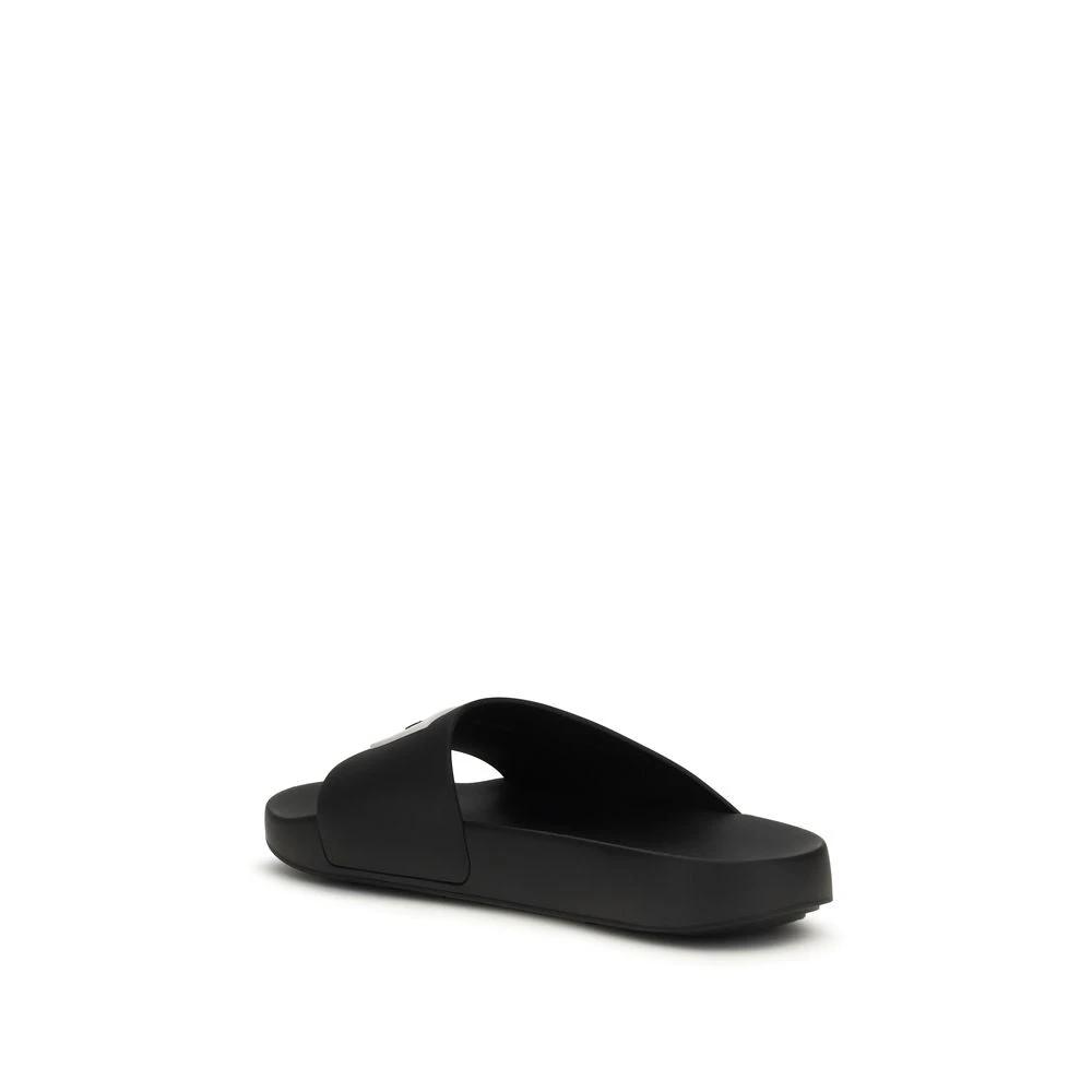 Givenchy Sample Sale Givenchy Black Rubber Sandals - | Designer outlet