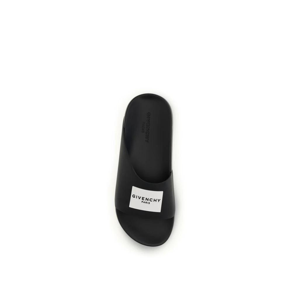 Givenchy Sample Sale Givenchy Black Rubber Sandals - | Designer outlet