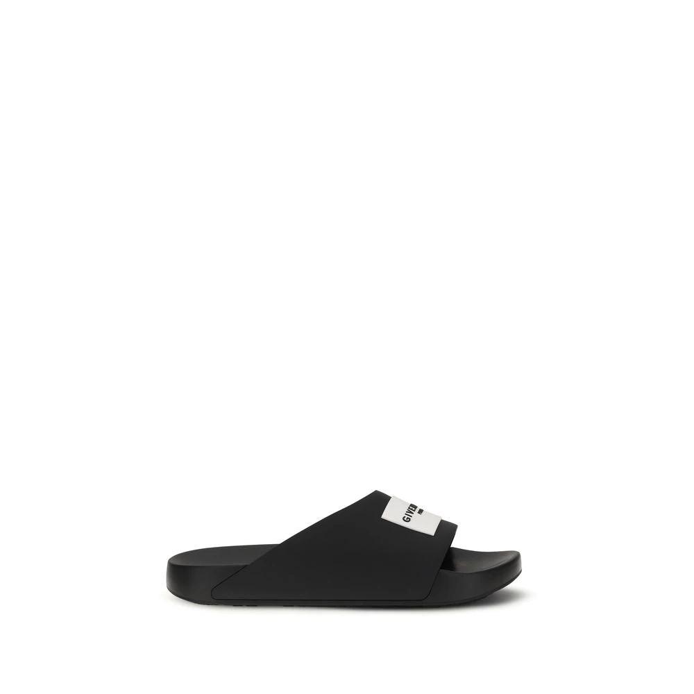 Givenchy Sample Sale Givenchy Black Rubber Slippers - | Designer outlet