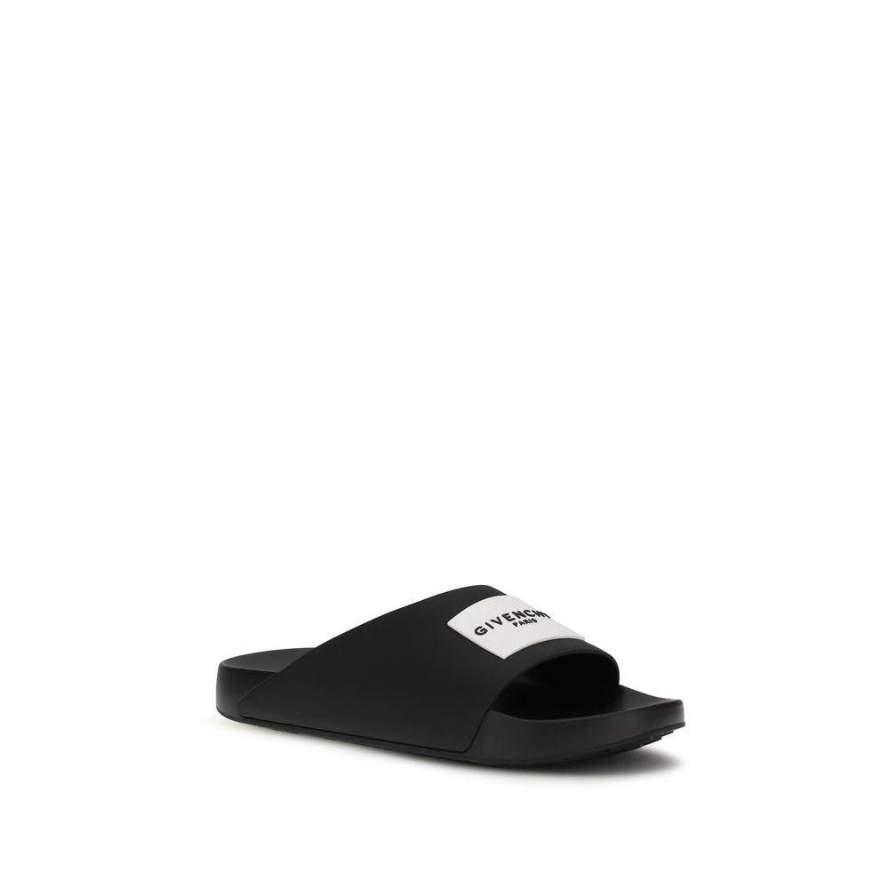 Givenchy Sample Sale Givenchy Black Rubber Slippers - | Designer outlet
