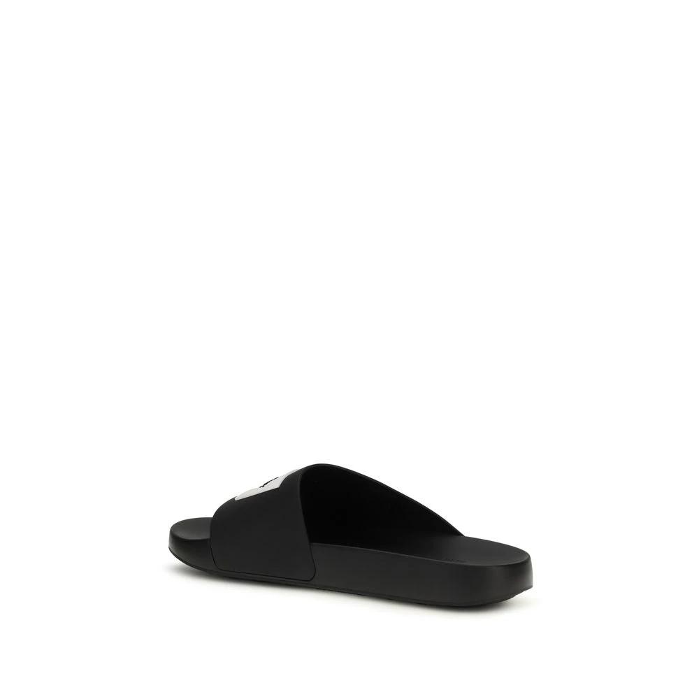 Givenchy Sample Sale Givenchy Black Rubber Slippers - | Designer outlet