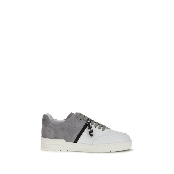 Moschino Sample Sale Moschino Multicolor Calf Leather Bos Taurus Low Top Sneakers - | Designer outlet