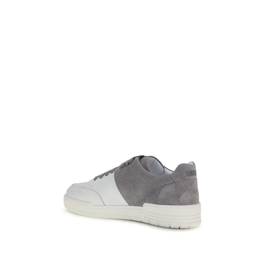 Moschino Sample Sale Moschino Multicolor Calf Leather Bos Taurus Low Top Sneakers - | Designer outlet