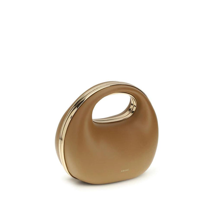 Sacai Sample Sale Sacai Brown Calf Leather Bos Taurus Handbag - | Designer outlet