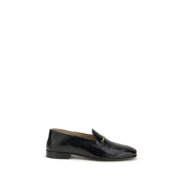Valentino Garavani Sample Sale Valentino Garavani Black Hagfish Slip-On Loafers - | Designer outlet
