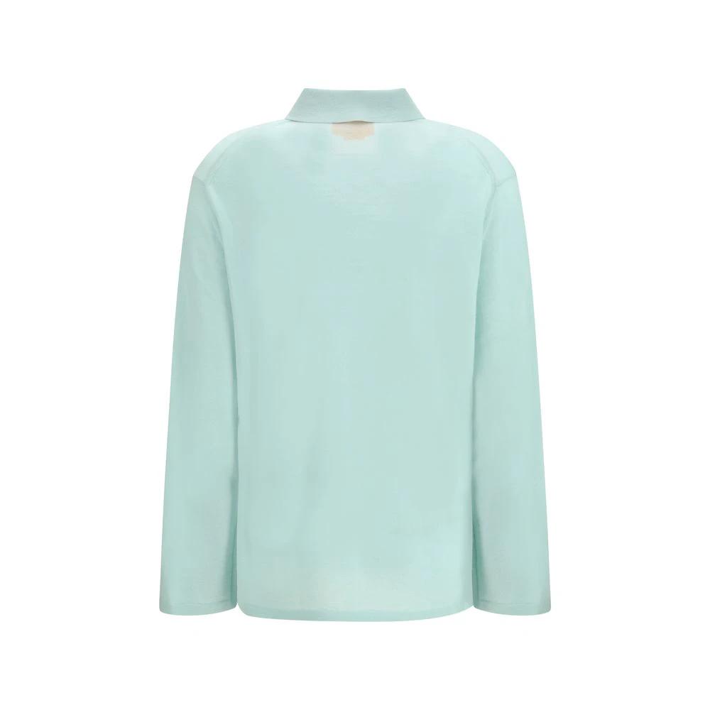 Guest in Residence Sample Sale Guest in Residence Blue Cashmere Dress Shirt - | Designer outlet