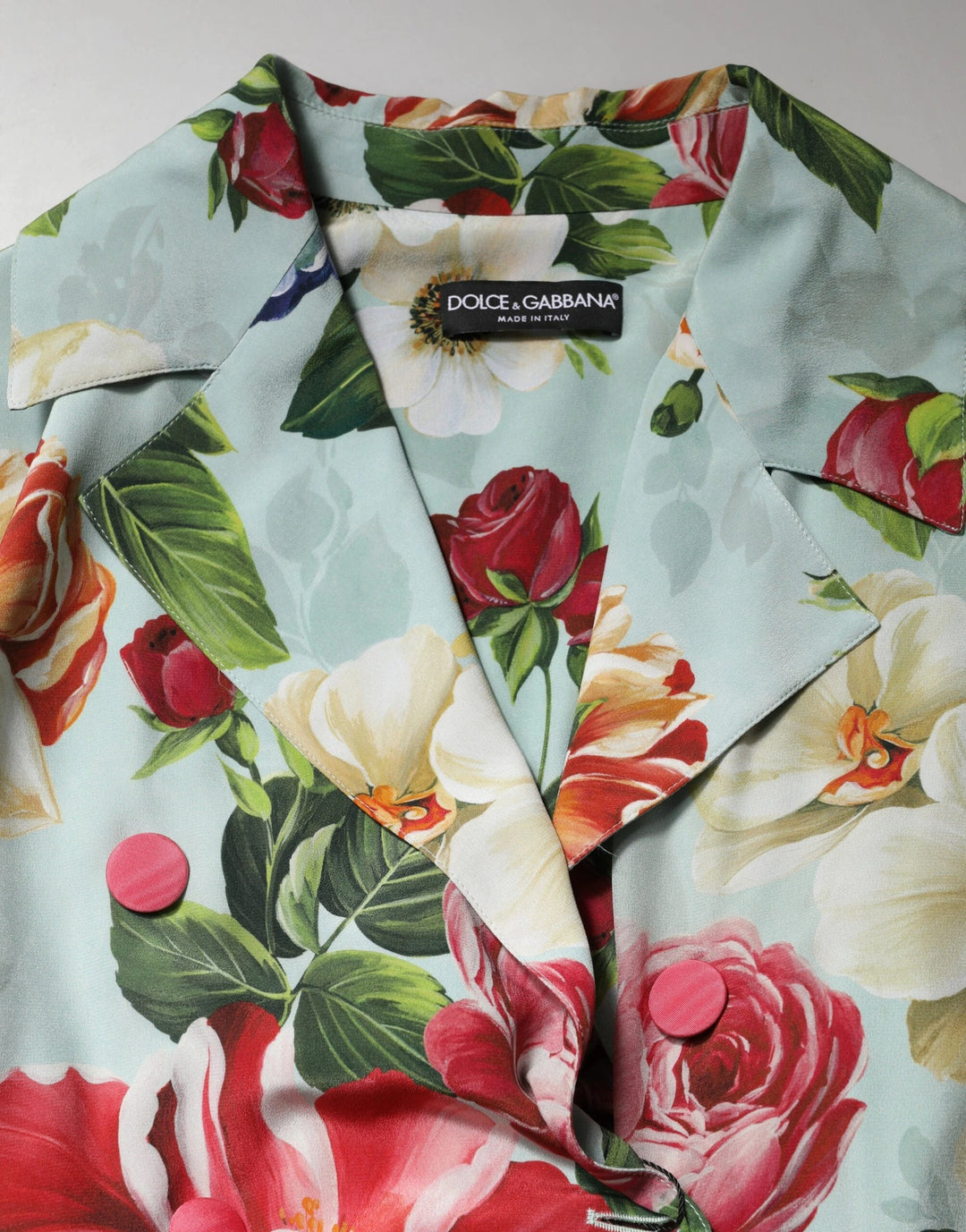 Dolce & Gabbana Green Floral Silk Wrap Midi Long Sleeve Dress  Ask Me Wear