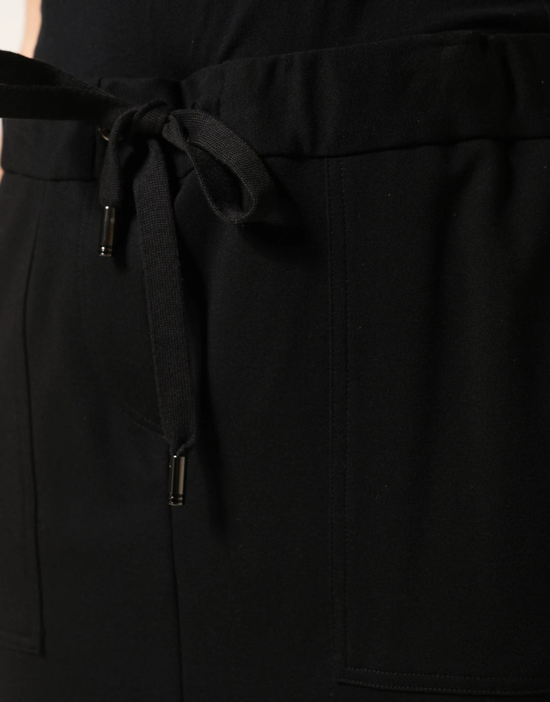 Dolce &amp; Gabbana Sample Sale Dolce &amp; Gabbana Black Cotton Drawstring Long Maxi Cargo Skirt - | Designer outlet