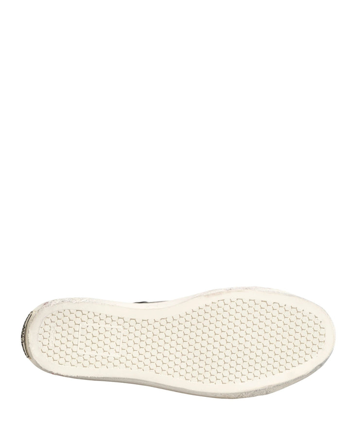 Dolce &amp; Gabbana Sample Sale Dolce &amp; Gabbana Black White Canvas Logo Mid Top Sneakers Shoes - | Designer outlet