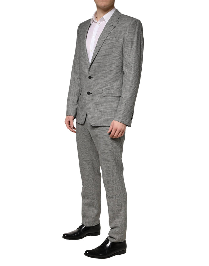 Dolce &amp; Gabbana Sample Sale Dolce &amp; Gabbana Gray MARTINI Single Breasted Formal 2PC Suit - | Designer outlet