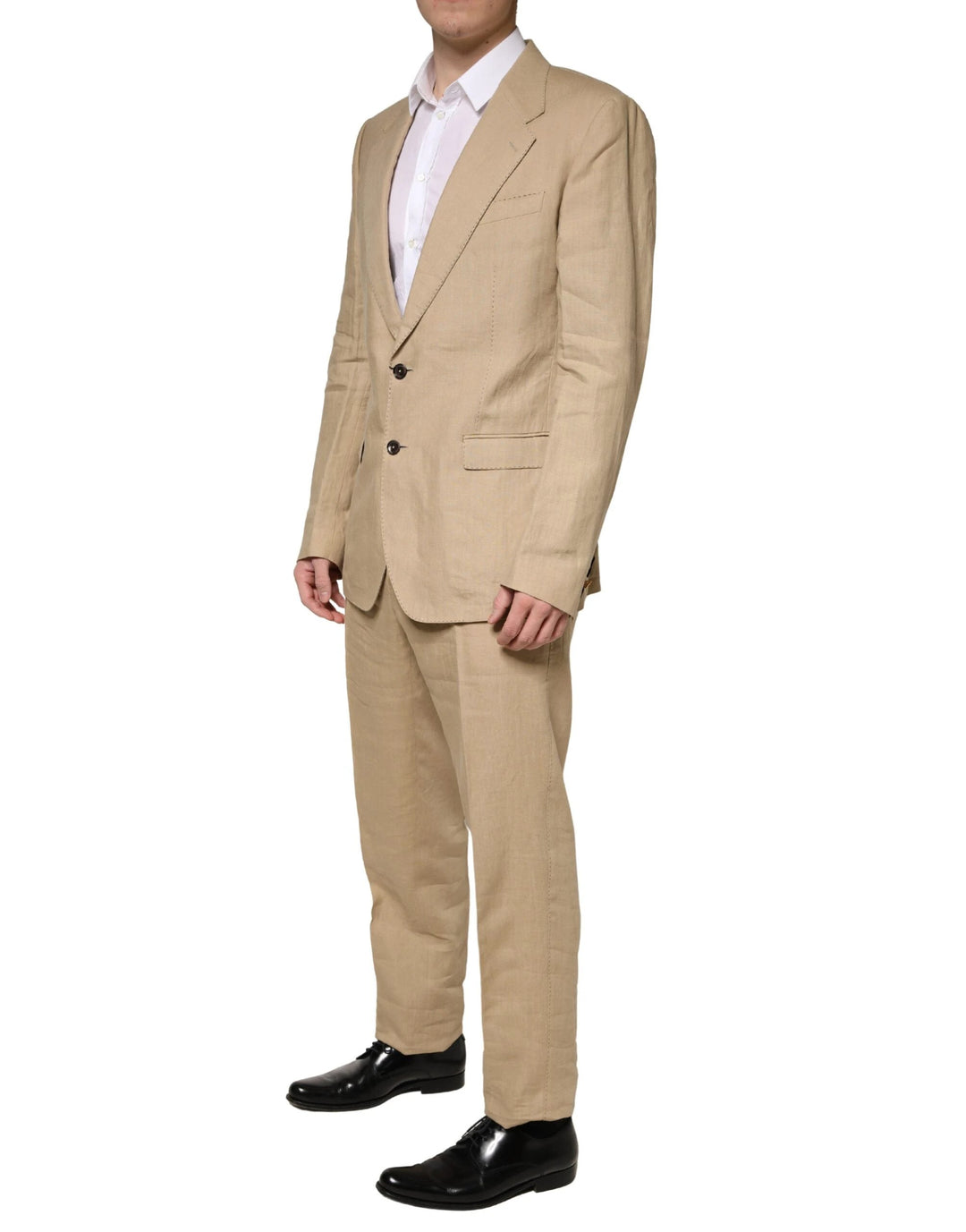 Dolce &amp; Gabbana Sample Sale Dolce &amp; Gabbana Beige TAORMINA Single Breasted Formal 2 Piece Suit - | Designer outlet