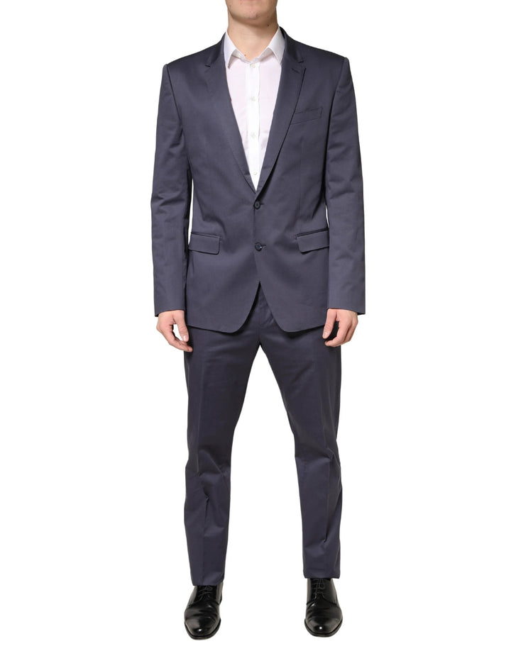 Dolce &amp; Gabbana Sample Sale Dolce &amp; Gabbana Blue Single Breasted MARTINI 2 Piece Suit - | Designer outlet