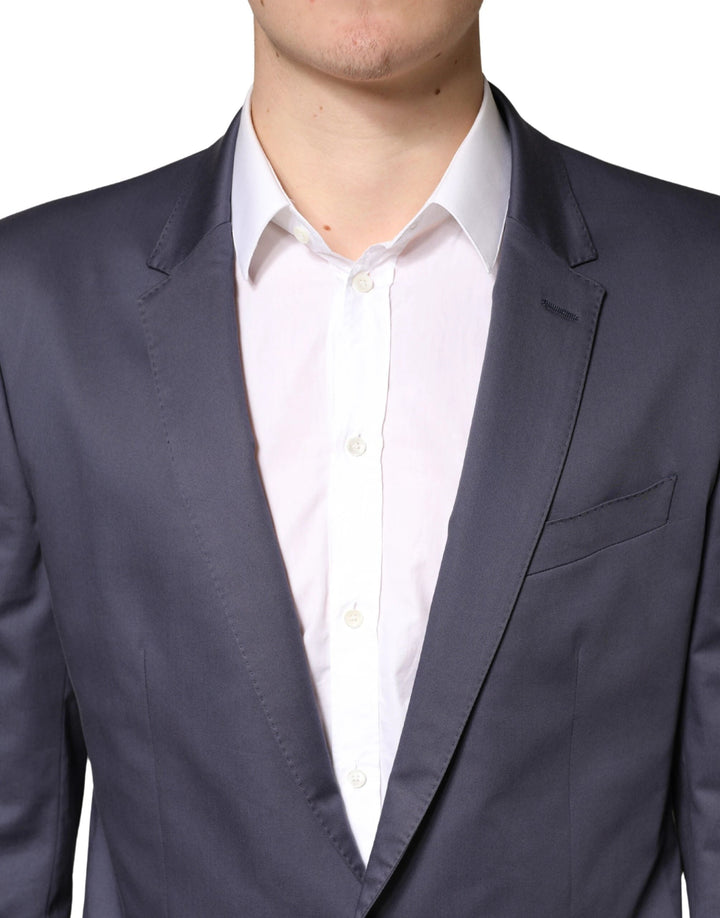 Dolce &amp; Gabbana Sample Sale Dolce &amp; Gabbana Blue Single Breasted MARTINI 2 Piece Suit - | Designer outlet
