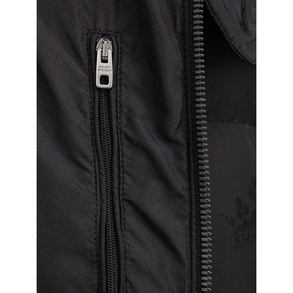 Dolce &amp; Gabbana Sample Sale Dolce &amp; Gabbana Black Cotton Full-Length Jacket - | Designer outlet