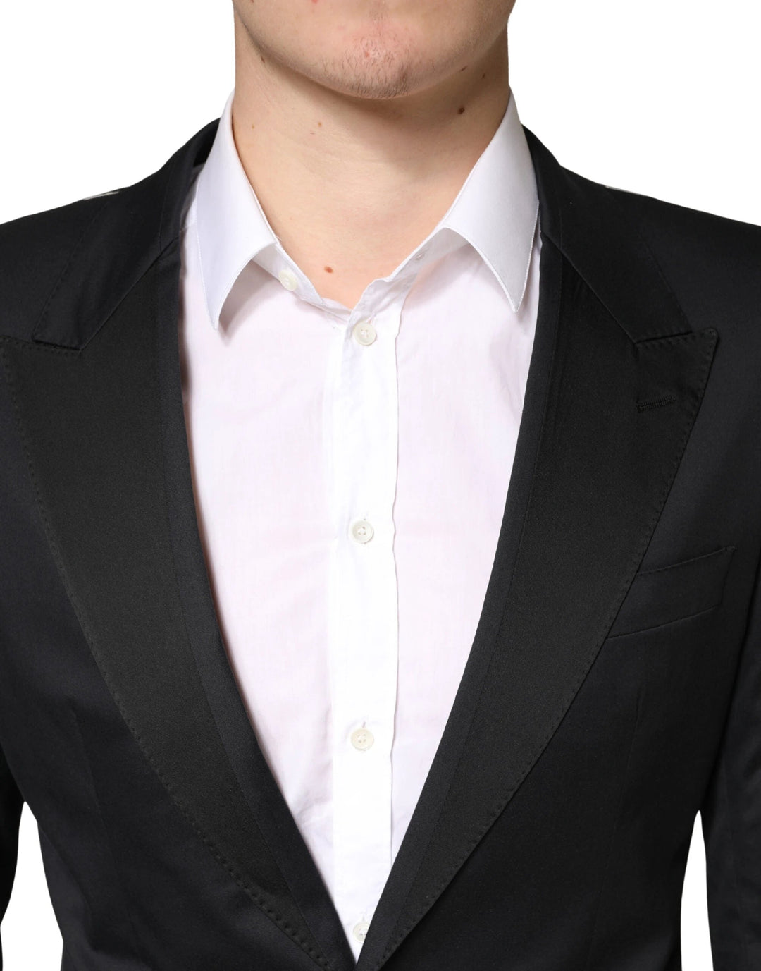 Dolce &amp; Gabbana Sample Sale Dolce &amp; Gabbana Black Cotton Single Breasted 2 Piece Suit - | Designer outlet