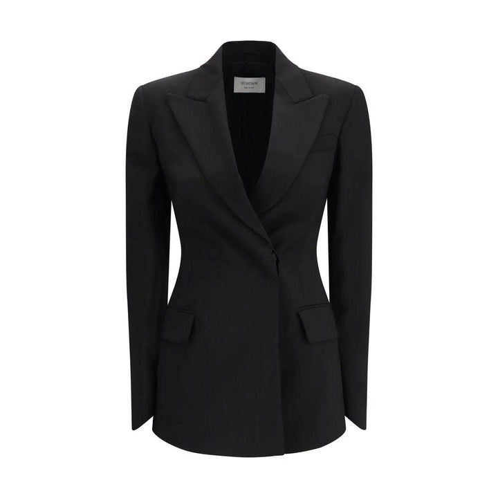 Max Mara Sample Sale Max Mara Black Fleece Wool Blazer - | Designer outlet