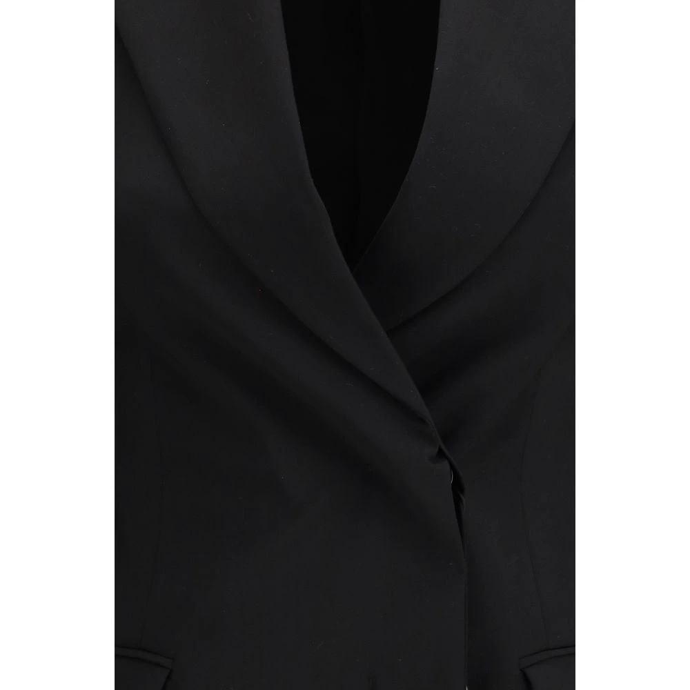 Max Mara Sample Sale Max Mara Black Fleece Wool Blazer - | Designer outlet