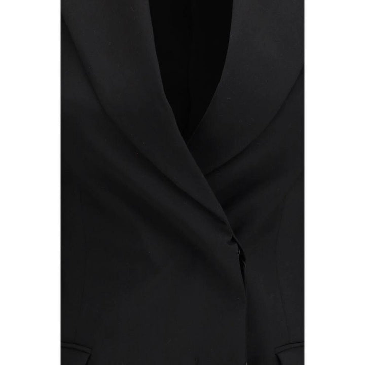 Max Mara Sample Sale Max Mara Black Fleece Wool Blazer - | Designer outlet