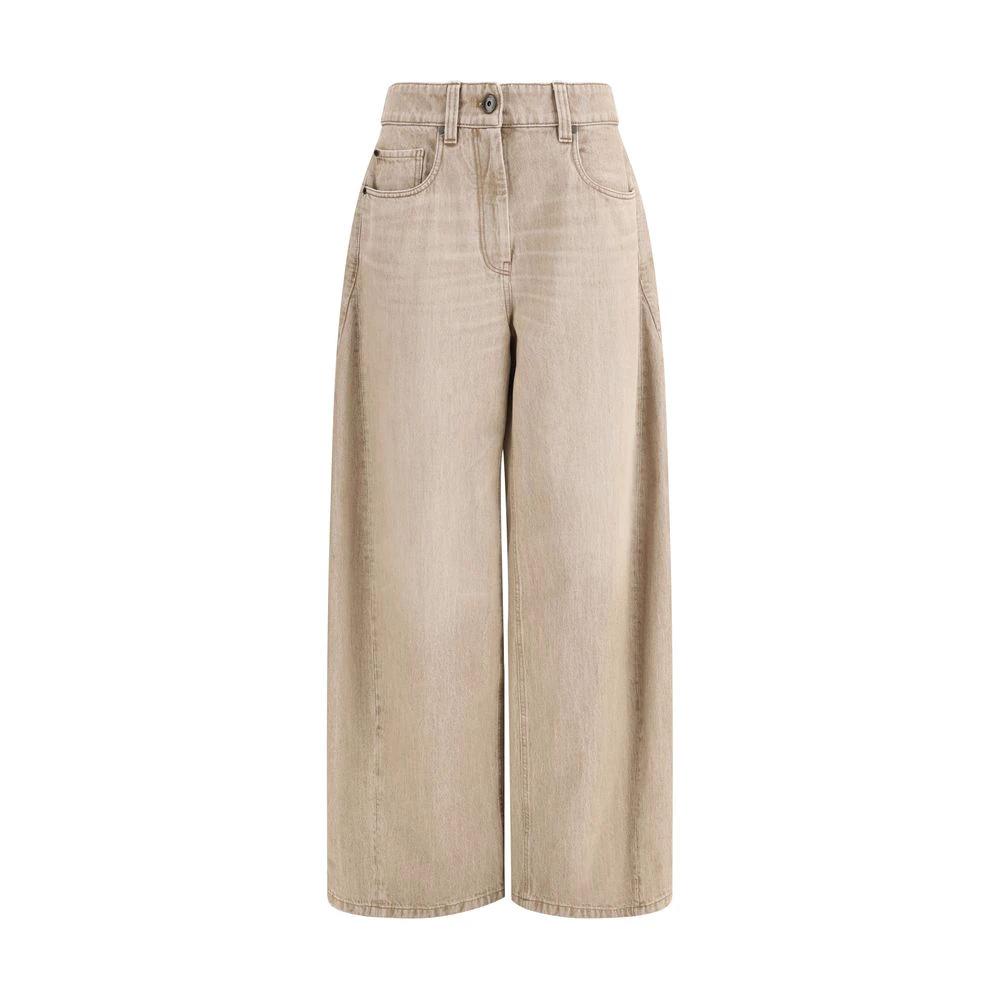 Brunello Cucinelli Sample Sale Brunello Cucinelli Beige Cotton Jeans Denim - | Designer outlet