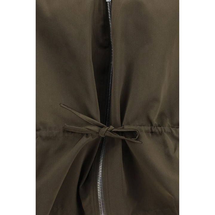 Rick Owens Brown Polyester Sleveless Jacket
