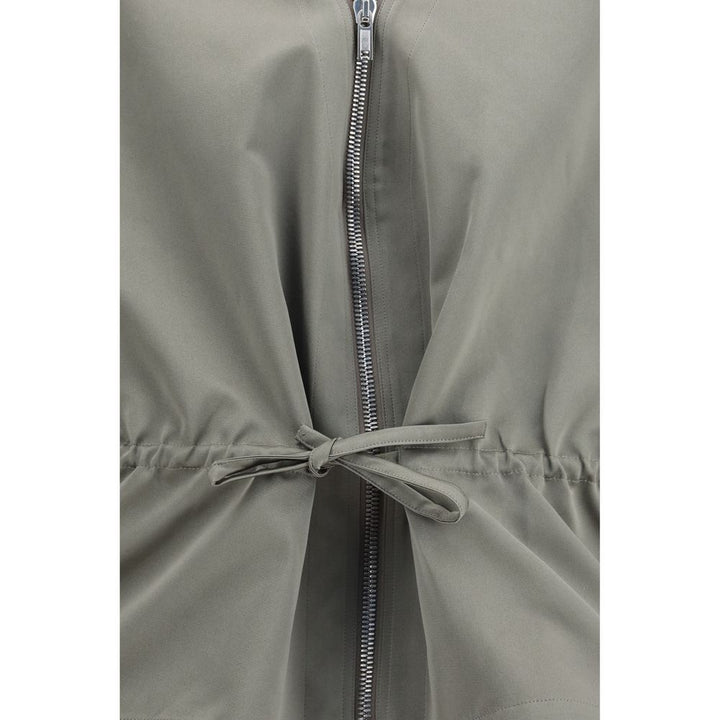 Rick Owens Bicolor Polyester Sleveless Jacket