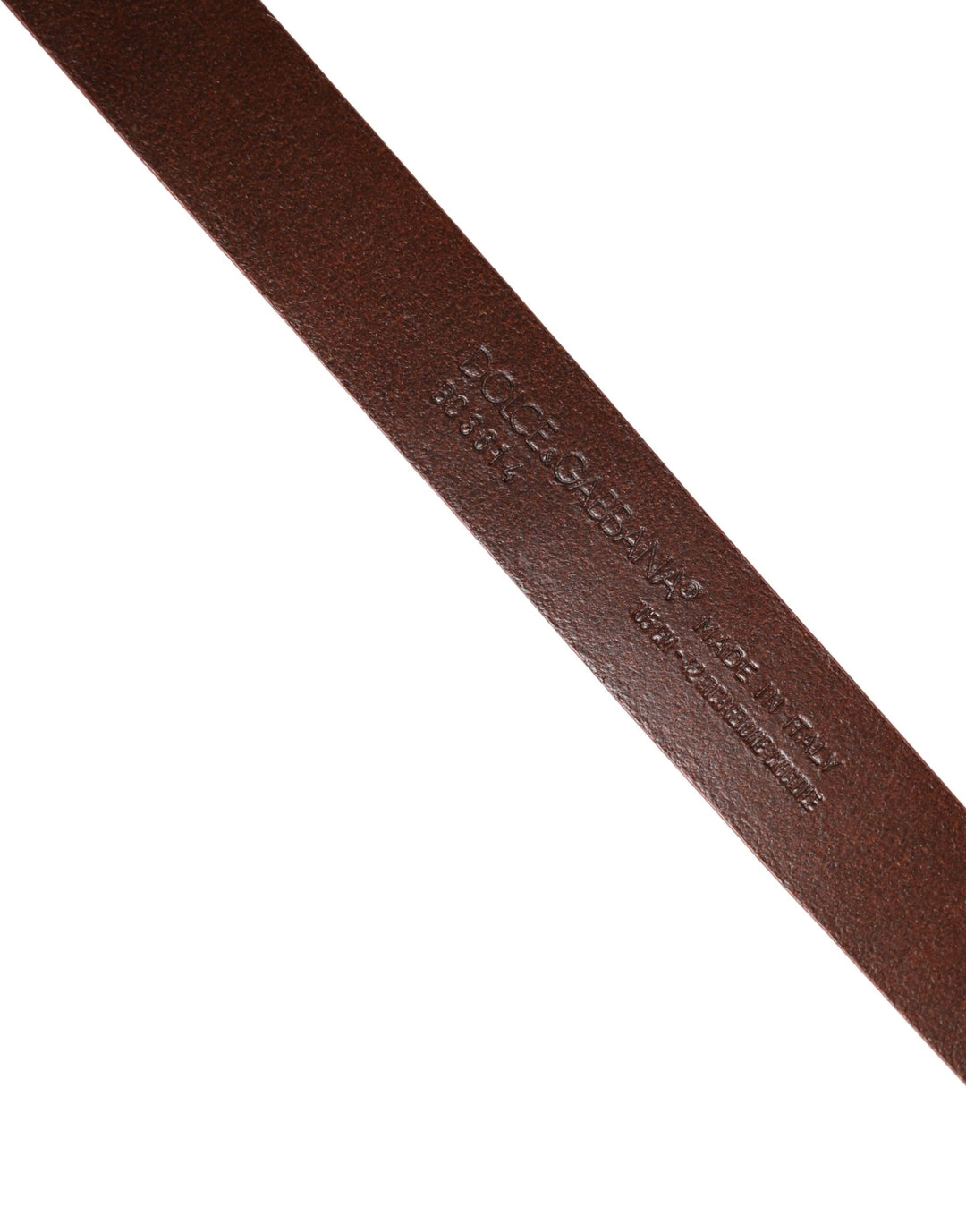 Dolce &amp; Gabbana Sample Sale Dolce &amp; Gabbana Red Leather Gold Tone Metal Buckle Men Belt - | Designer outlet
