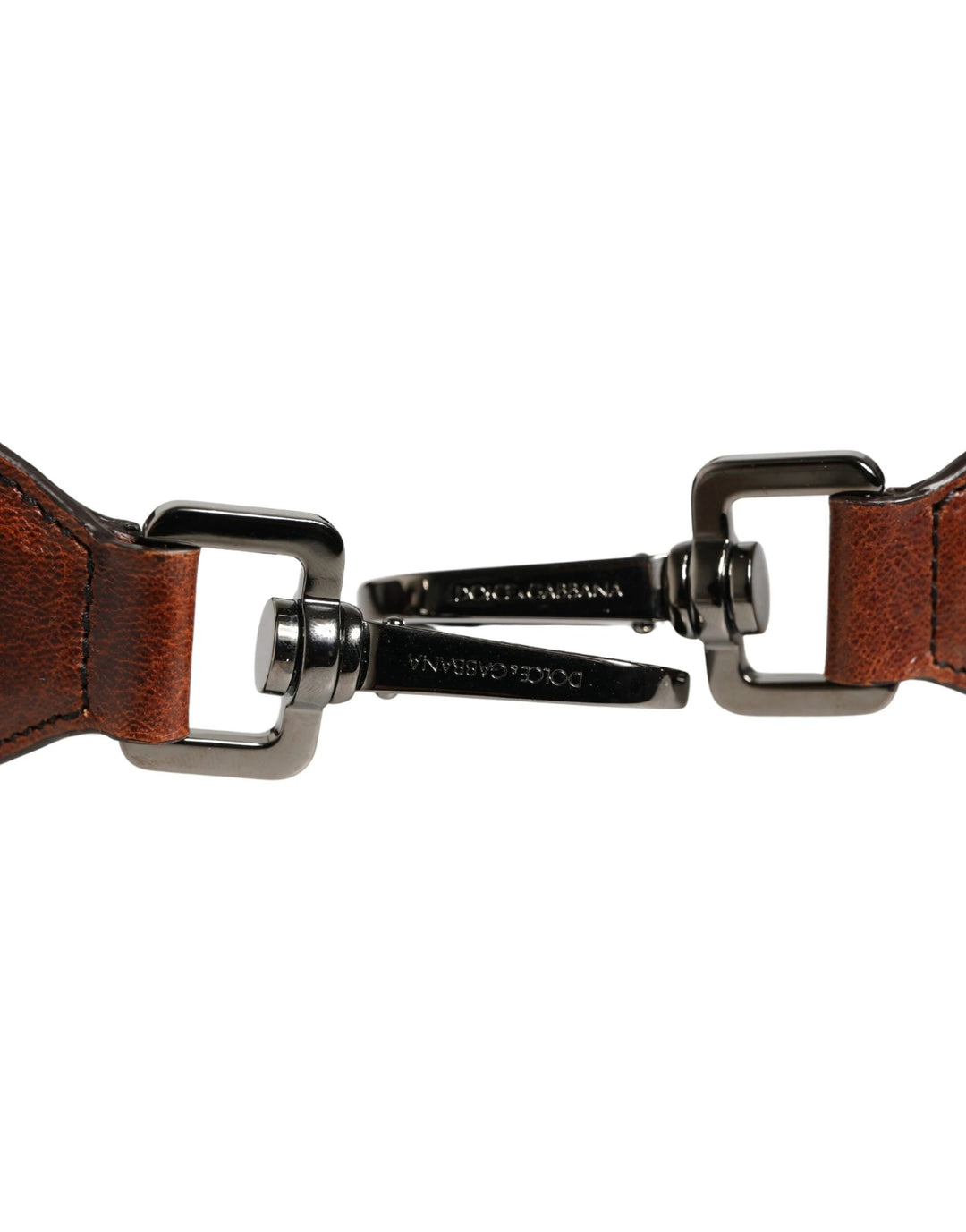 Dolce &amp; Gabbana Sample Sale Dolce &amp; Gabbana Brown Horse Velvet Leather Bag Accessory Shoulder Strap - | Designer outlet