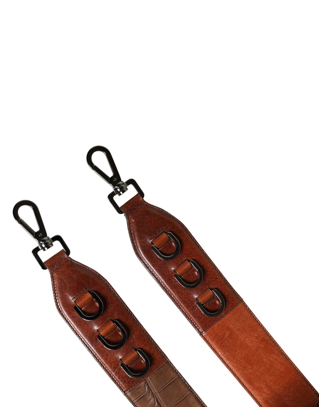 Dolce &amp; Gabbana Sample Sale Dolce &amp; Gabbana Brown Horse Velvet Leather Bag Accessory Shoulder Strap - | Designer outlet