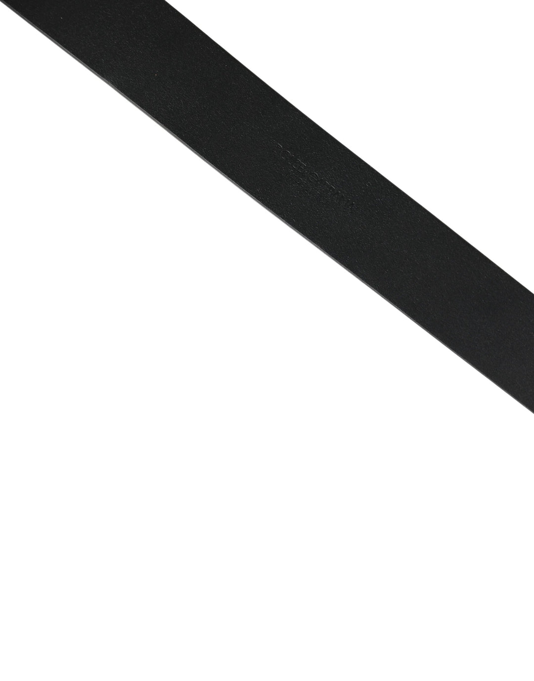 Dolce &amp; Gabbana Sample Sale Dolce &amp; Gabbana Black Calf Leather Gold Metal Buckle Belt - | Designer outlet