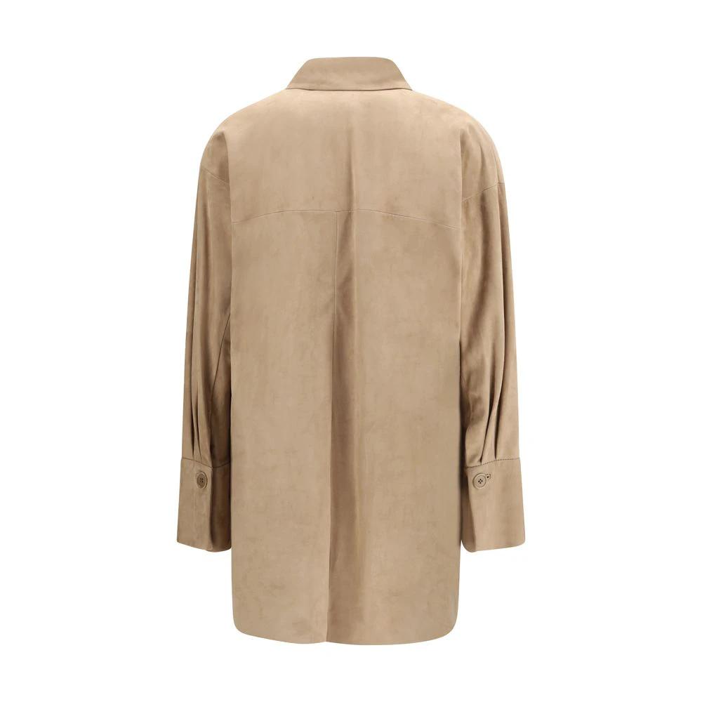 Salvatore Santoro Sample Sale Salvatore Santoro Beige Lamb Ovis Aries Aries Shirt - | Designer outlet