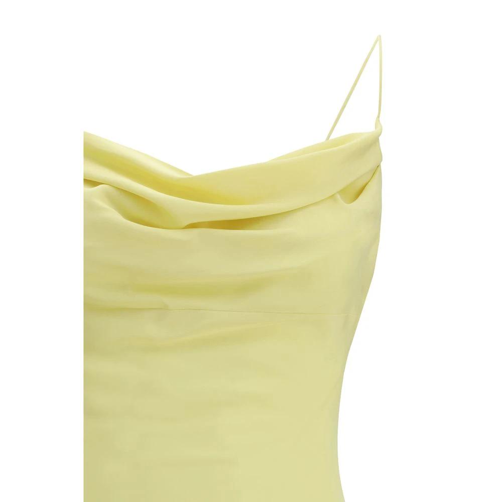 Balmain Bicolor Silk Casual Dress