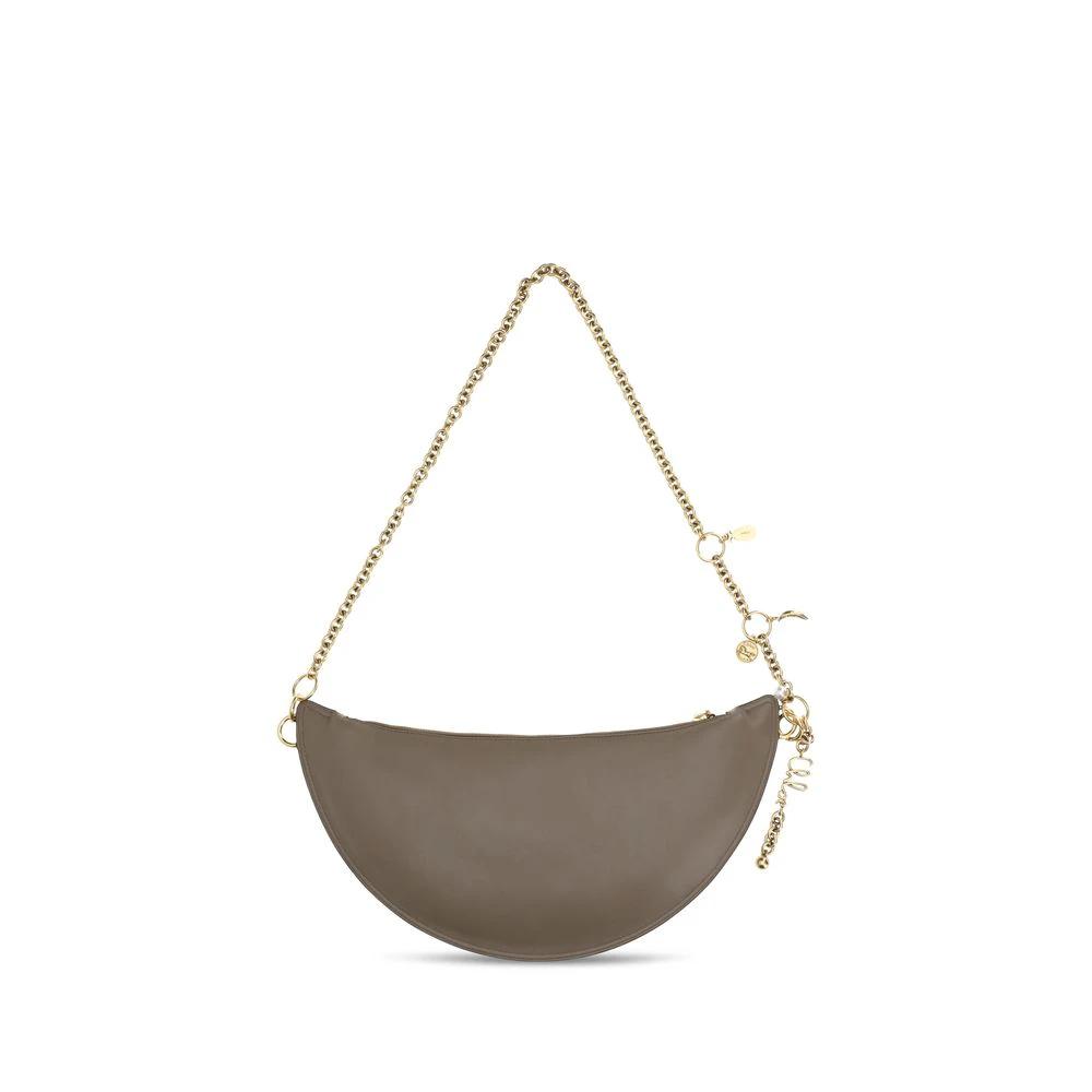Chloé Sample Sale Chloé Gray Calf Leather Bos Taurus Shoulder Bag - | Designer outlet