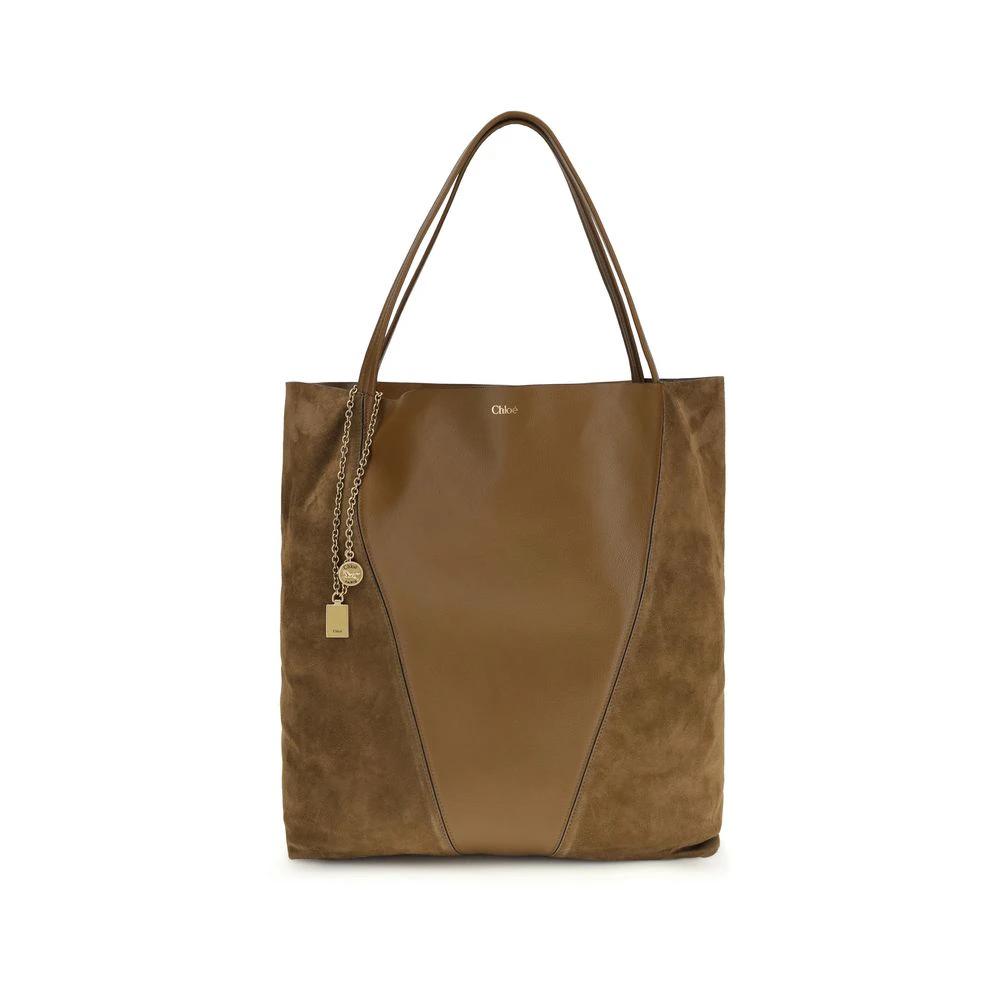 Chloé Sample Sale Chloé Brown Calf Leather Bos Taurus Shoulder Bag - | Designer outlet