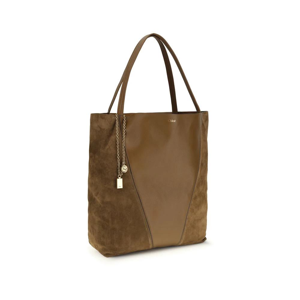 Chloé Sample Sale Chloé Brown Calf Leather Bos Taurus Shoulder Bag - | Designer outlet