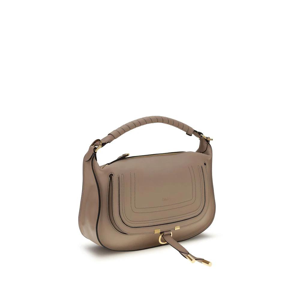 Chloé Sample Sale Chloé Gray Calf Leather Bos Taurus Shoulder Bag - | Designer outlet